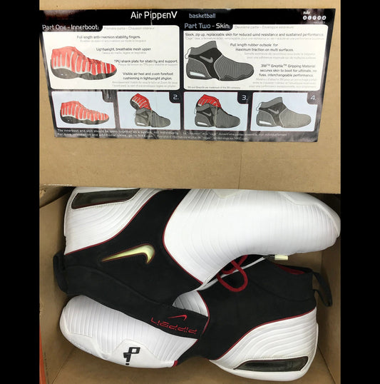 Nike Air Scottie Pippen V 5 Morph Skin 2001 PE Sample Shoes Size 16
