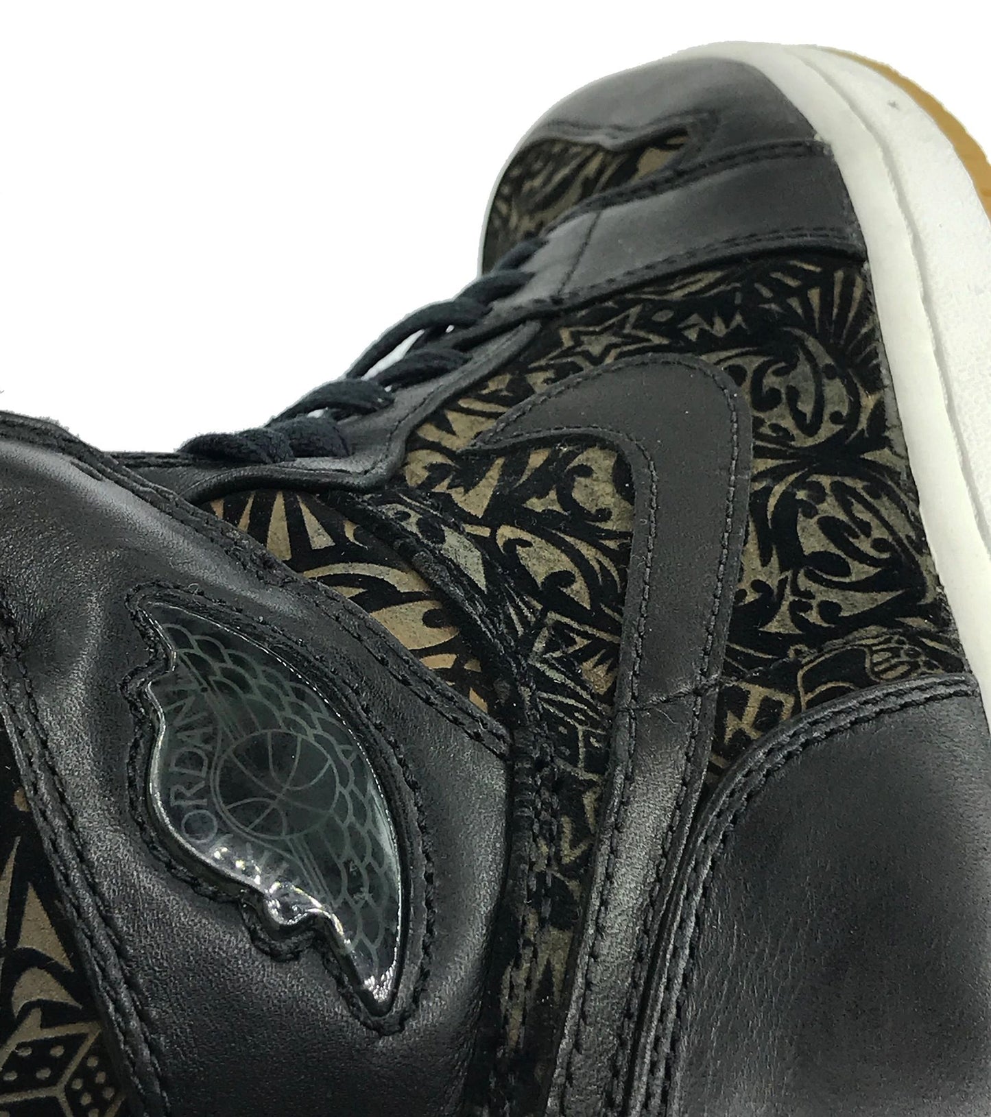 Nike Air Jordan 1 Retro Laser Premium 2008 Size 9.5
