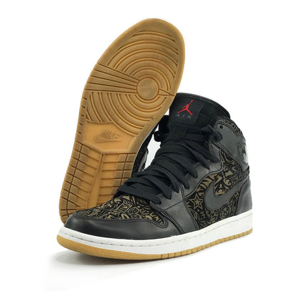 Nike Air Jordan 1 Retro Laser Premium 2008 Size 9.5