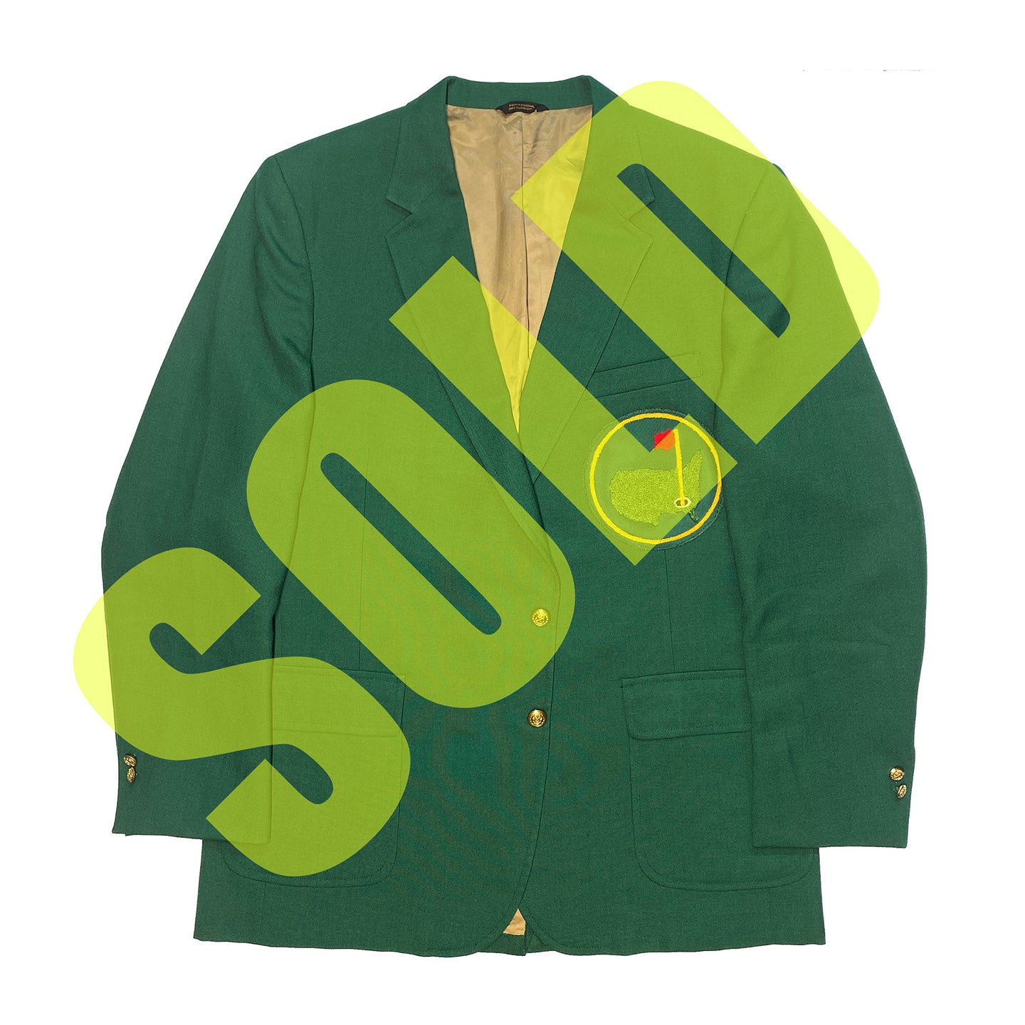 1/1 The Masters Custom Green Champions Letterman Jacket