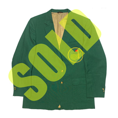 1/1 The Masters Custom Green Champions Letterman Jacket