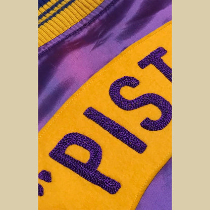 1/1 1967 Pistol Pete Maravich LSU Wildcats Satin Warm-Up Jacket