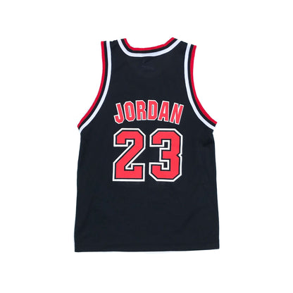 Chicago Bulls Michael Jordan Champion Alternate Black Jersey Size 40