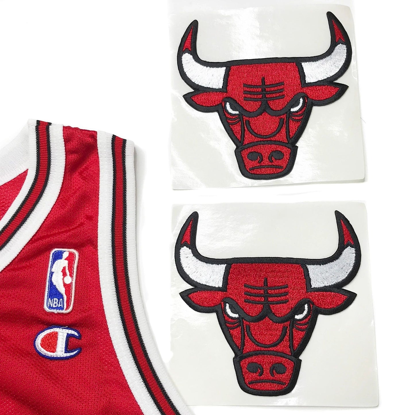 Chicago Bulls Authentic NBA Embroidered 4.5" Patch