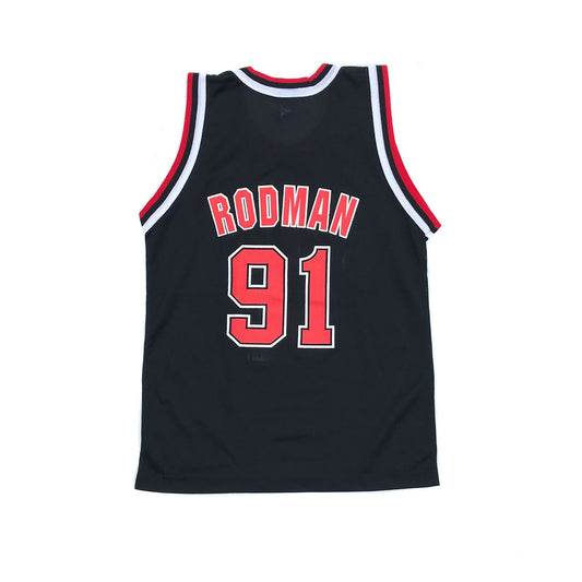 Chicago Bulls Dennis Rodman Champion Jersey NEW Size 40