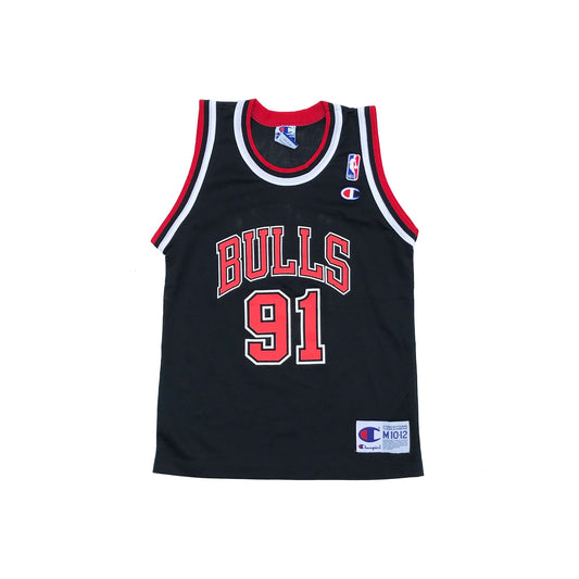 Chicago Bulls Dennis Rodman Champion Jersey Size Youth Medium