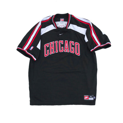 Chicago Bulls Nike Authentic Warm-up Shirt Jordan XII Size L