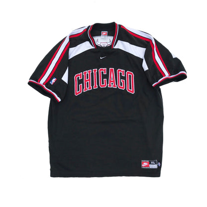Chicago Bulls Nike Authentic Warm-up Shirt Jordan XII Size L