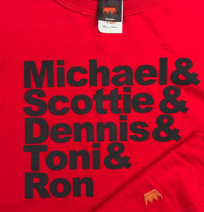 Chicago Bulls UNDRCRWN T-shirt Jordan, Pippen, Rodman Size XL