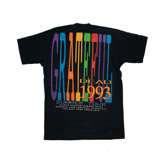 1993 Grateful Dead Liquid Blue GDM Tour T-Shirt NEW Size Large