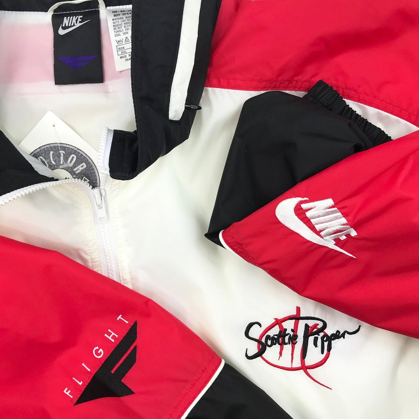 Nike Air Flight Scottie Pippen 90's Windbreaker Size XXL