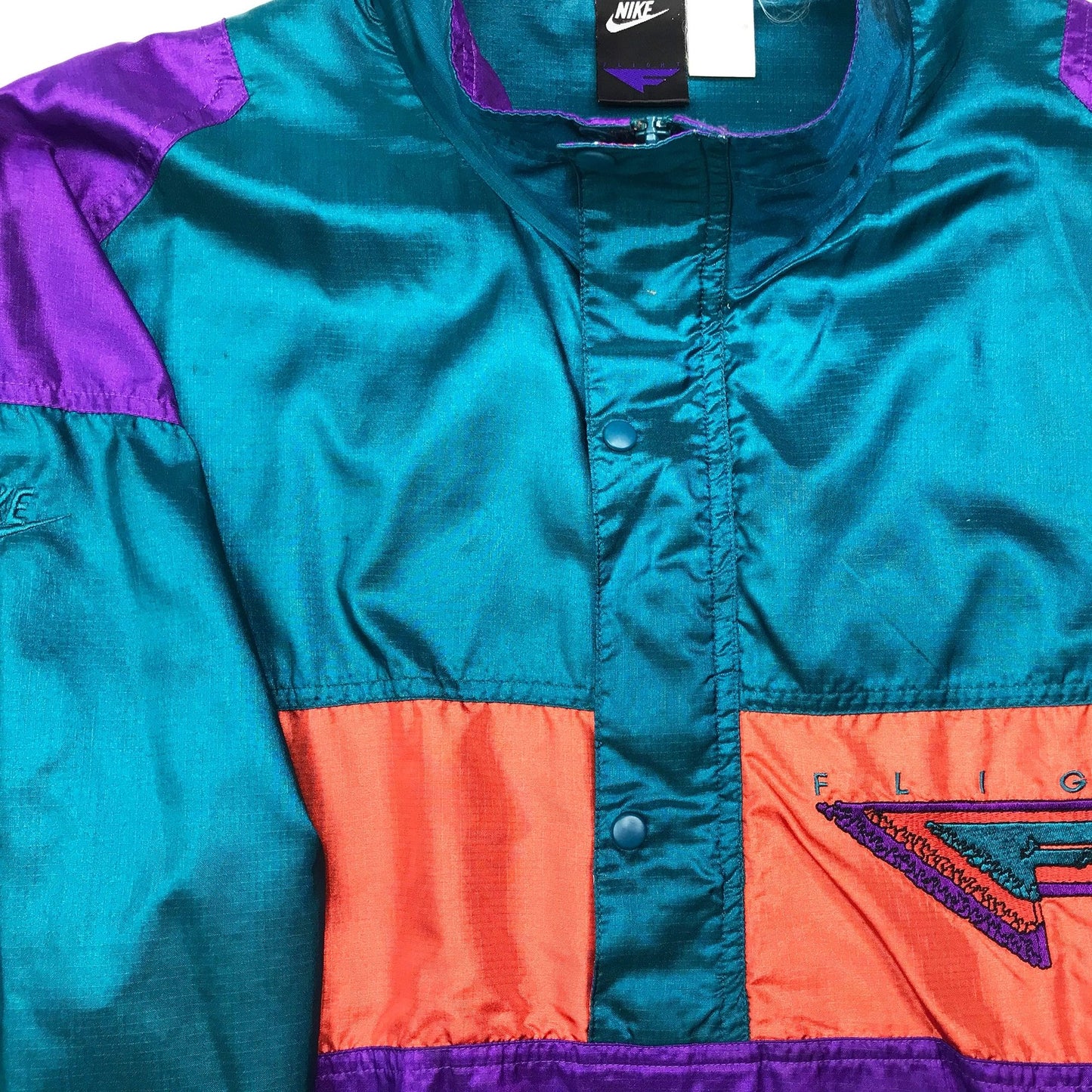 Nike Air Flight Original 90s Windbreaker Jacket Size XL