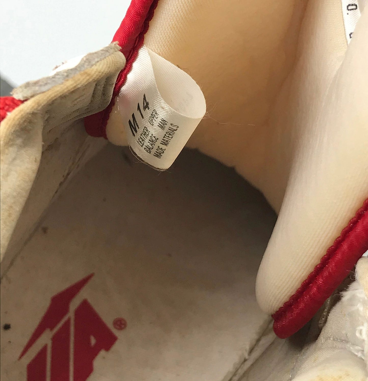 Original Avia 822 Bulls 1980's Basketball Shoes NEW Size 14
