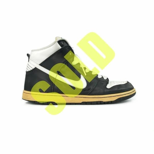 Nike Dunk High Leather 2004 Black/White Mens Size 12