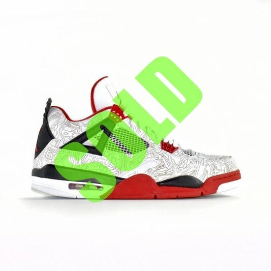 2005 Nike Air Jordan 4 IV Laser New in Box Size 12.5