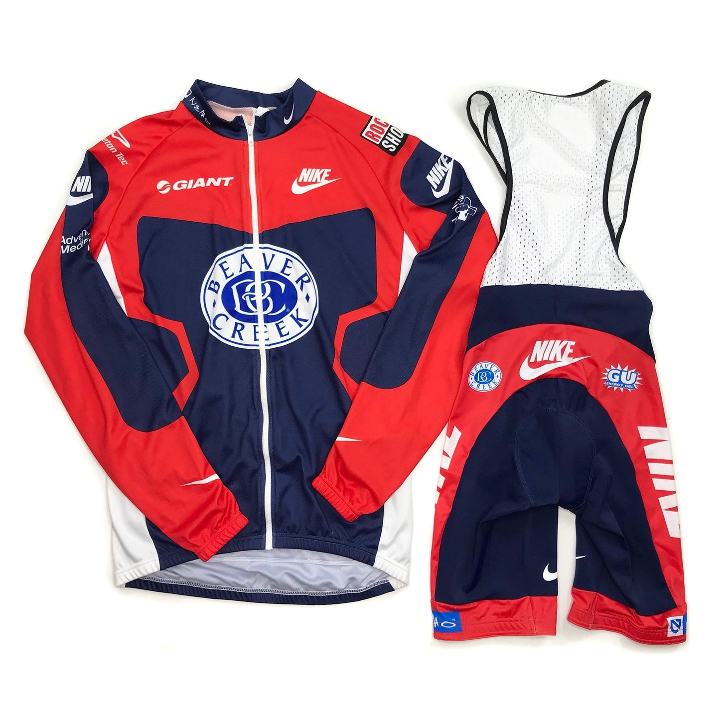 Nike Cycling Jacket + Matching Bibs Made in ITALY