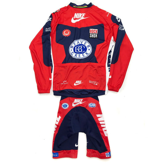 Nike Cycling Jacket + Matching Bibs Made in ITALY