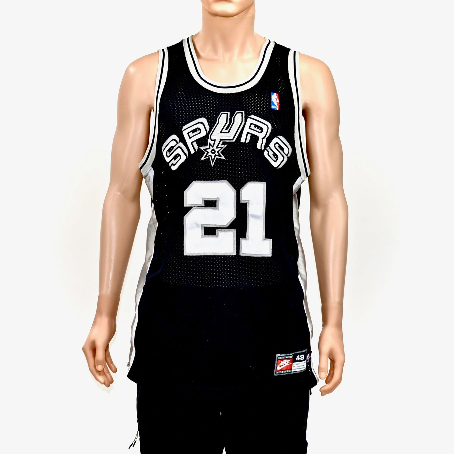 San Antonio Spurs Tim Duncan 1998 Authentic Nike Game Jersey