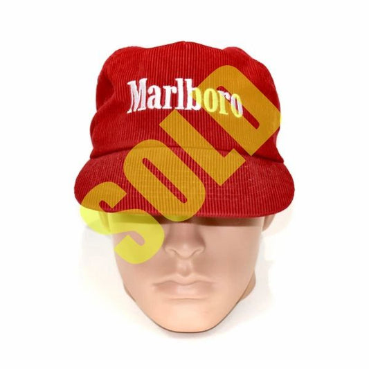 Marlboro 80's Corduroy Snap Back Hat