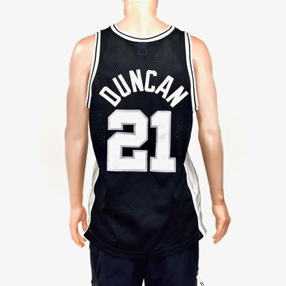 San Antonio Spurs Tim Duncan 1998 Authentic Nike Game Jersey