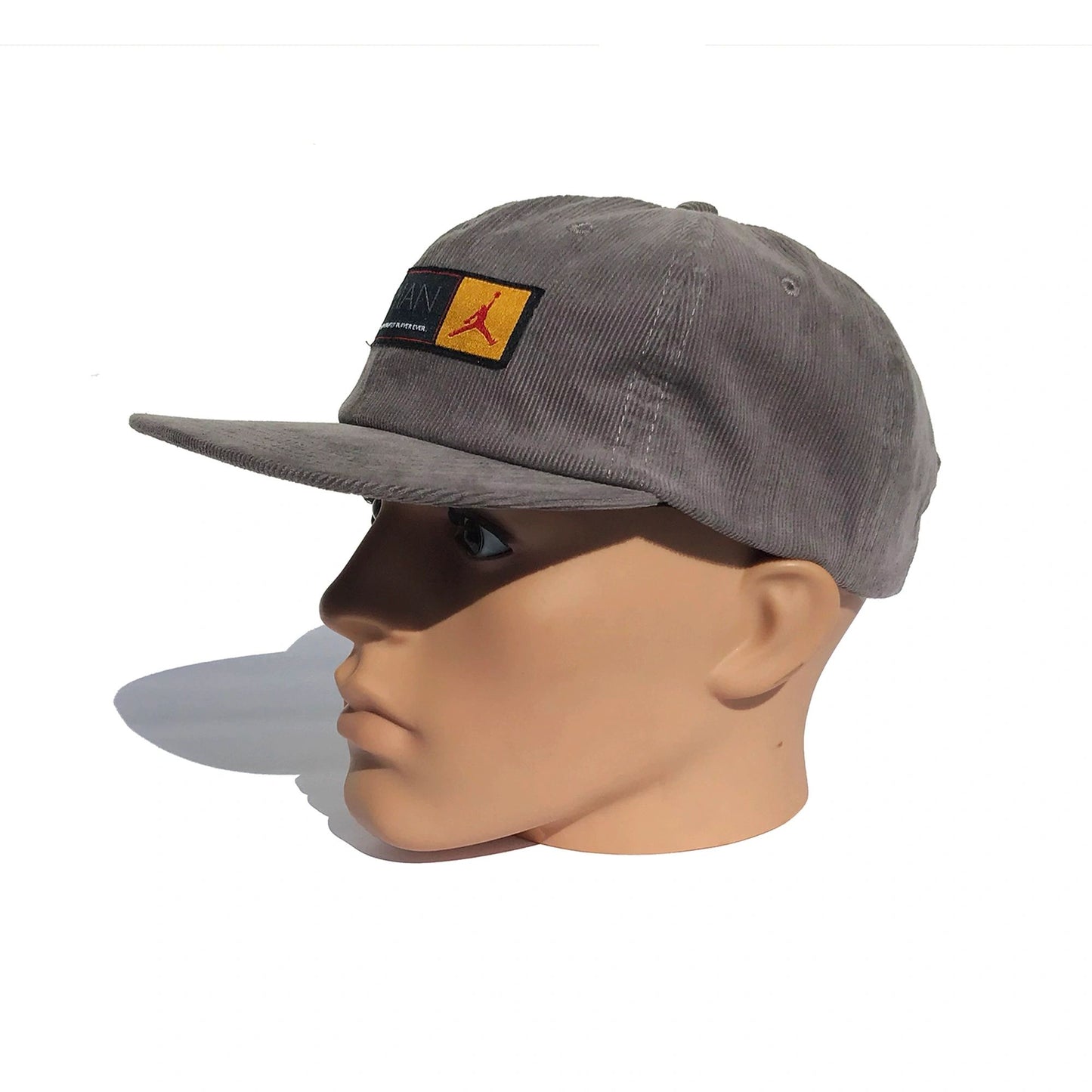 1/1 Nike Air Jordan 12 XII Taxi Woven Label Corduroy Snapback Hat