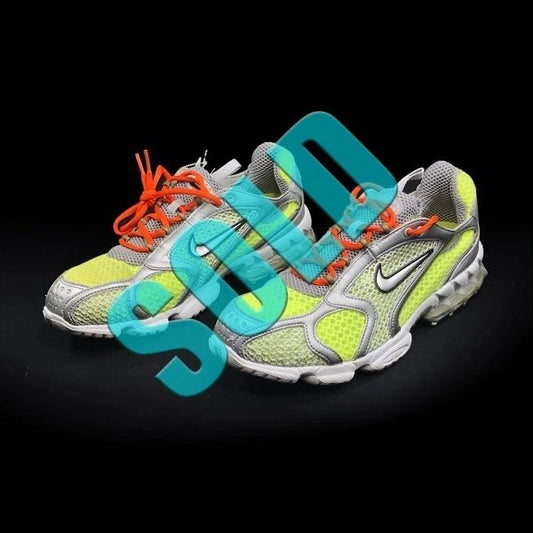 Nike Air Zoom Spiridon Caged 2003 Sample Running Shoes Size 12.5