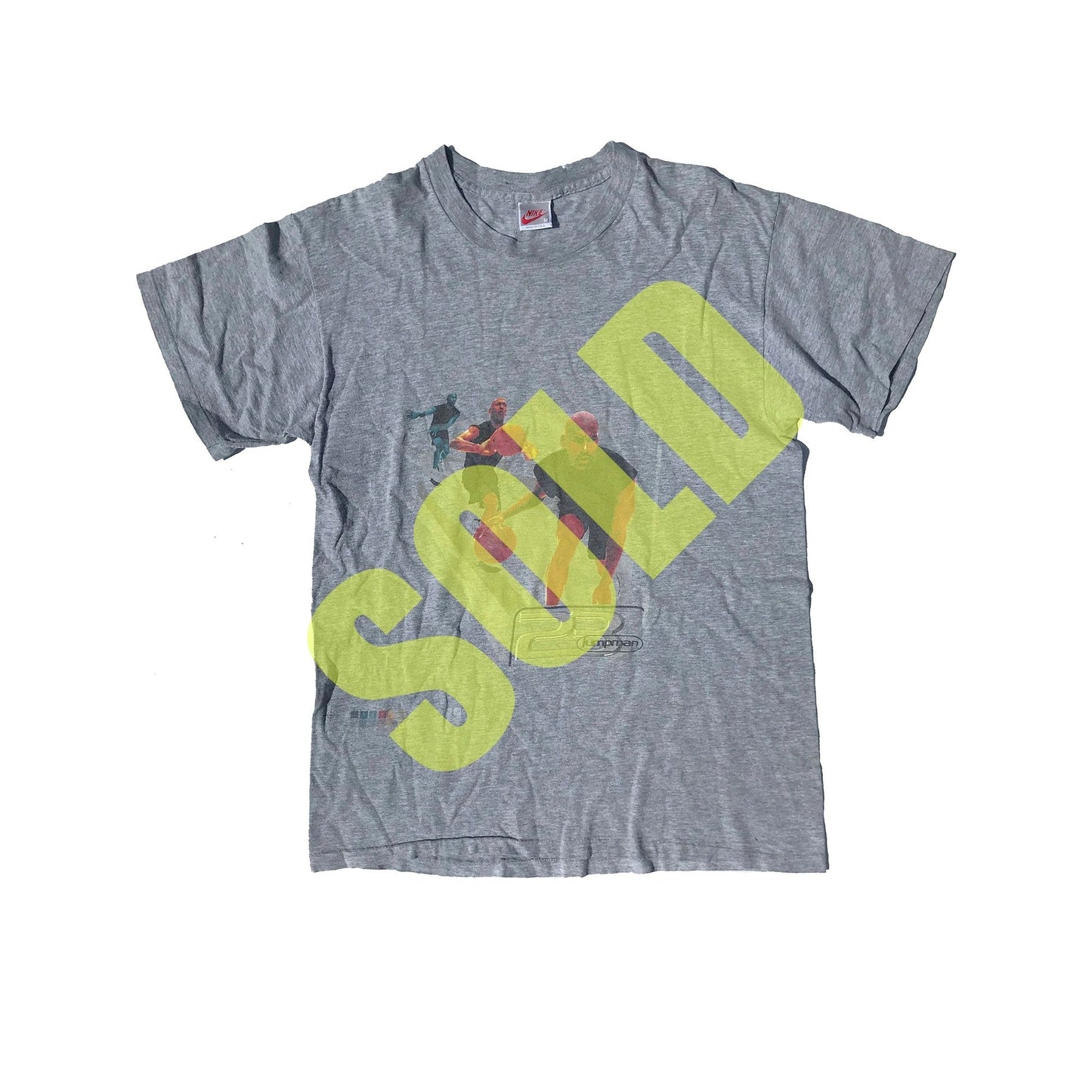 Nike Air Jordan 12 XII Original Gray Tag 1997 Graphic T-Shirt