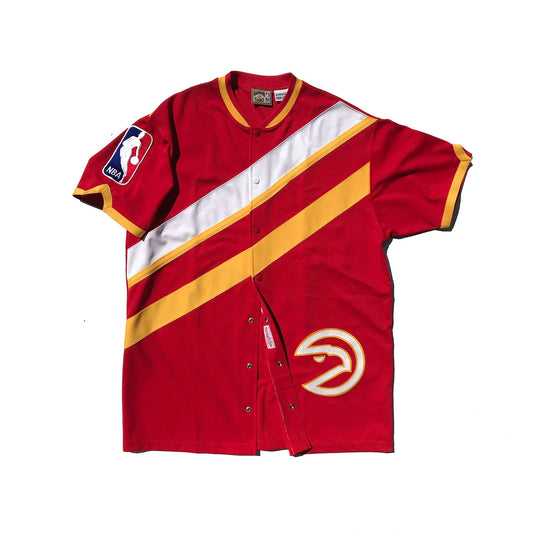 1987 Atlanta Hawks Authentic NBA Warm-Up Shirt