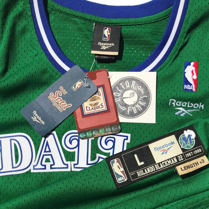 Rolando Blackman Dallas Mavericks Hardwood Classics Jersey NEW