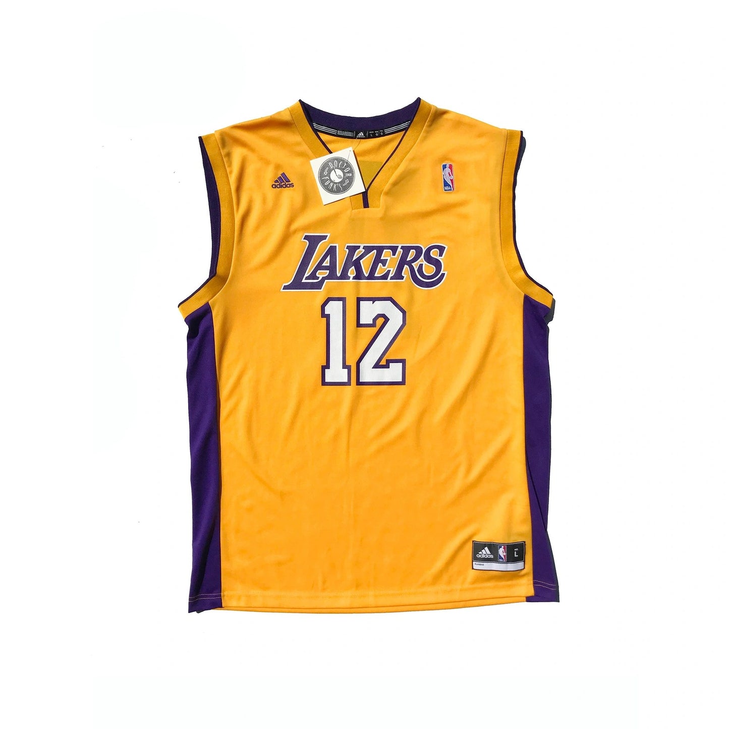 Los Angeles Lakers Dwight Howard Adidas Jersey NEW