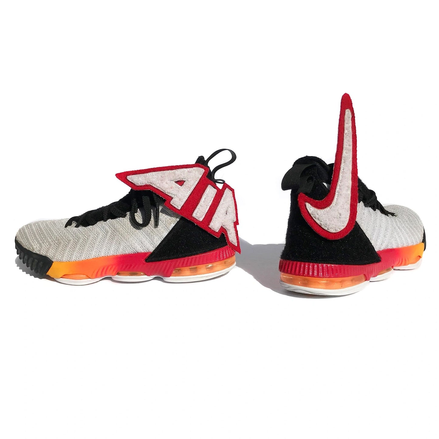 1/1 Nike Air Max/Zoom LeBron 16 w/ Custom Oversized Patches