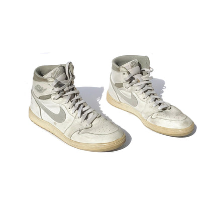 Nike Air Jordan 1 OG 1985 White / Natural Gray Size 12
