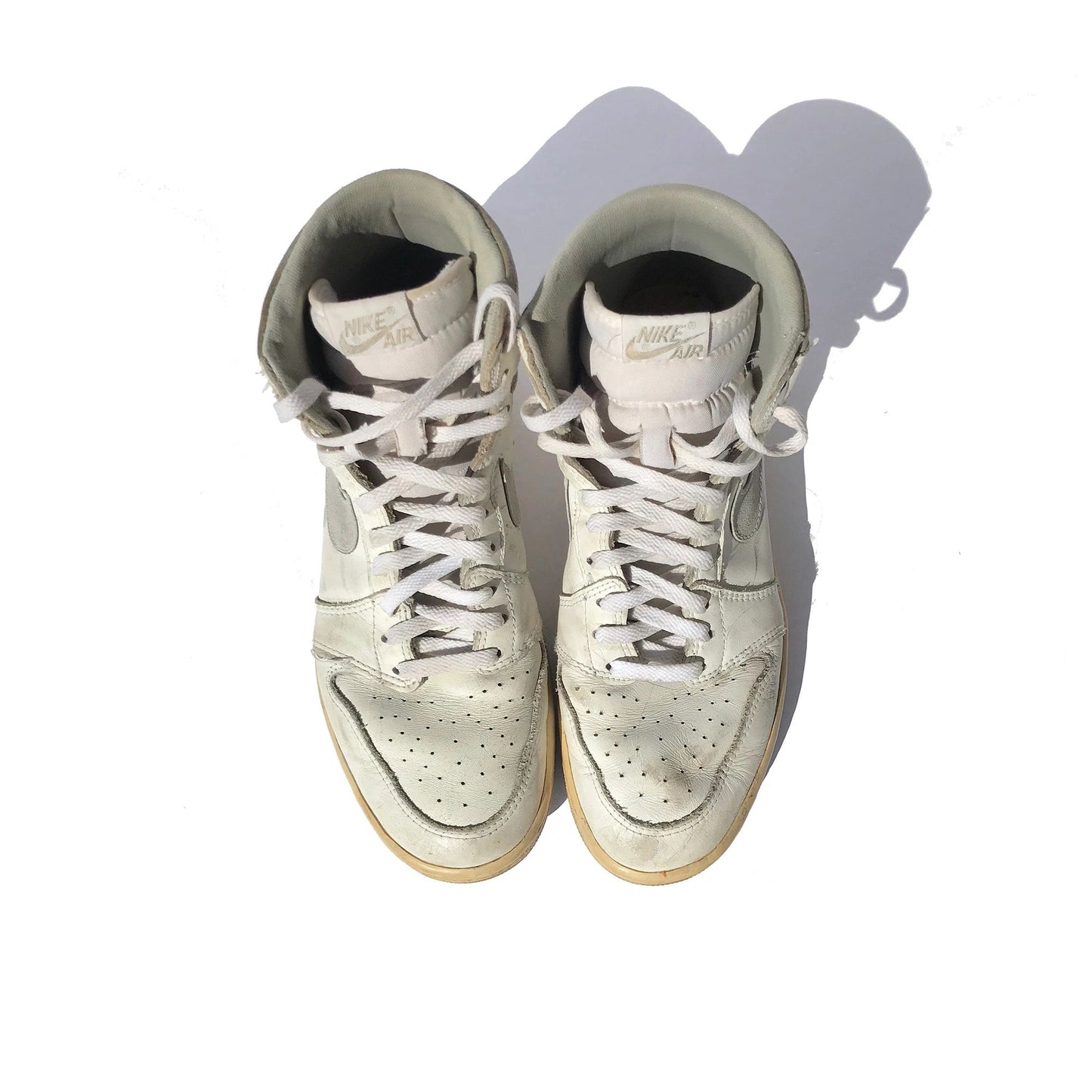 Nike Air Jordan 1 OG 1985 White / Natural Gray Size 12