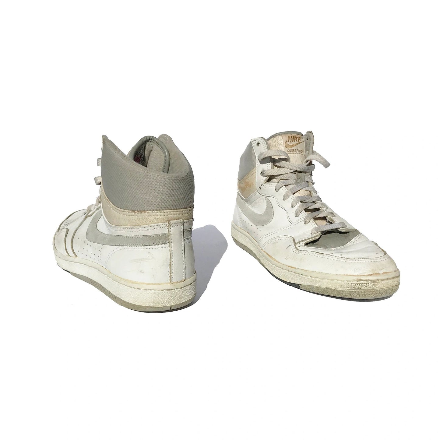Nike Court Force Hi 1987 OG Basketball Natural Gray Size 11
