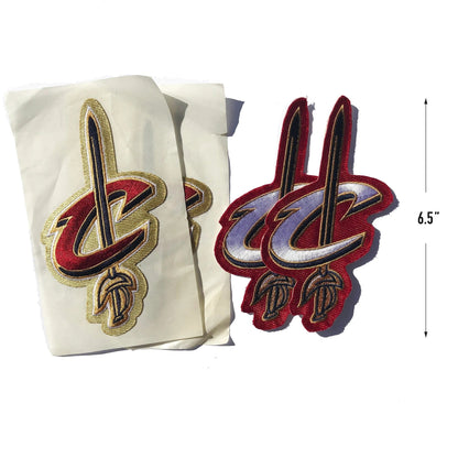 Cleveland Cavaliers Authentic NBA Embroidered 6.5" Patch