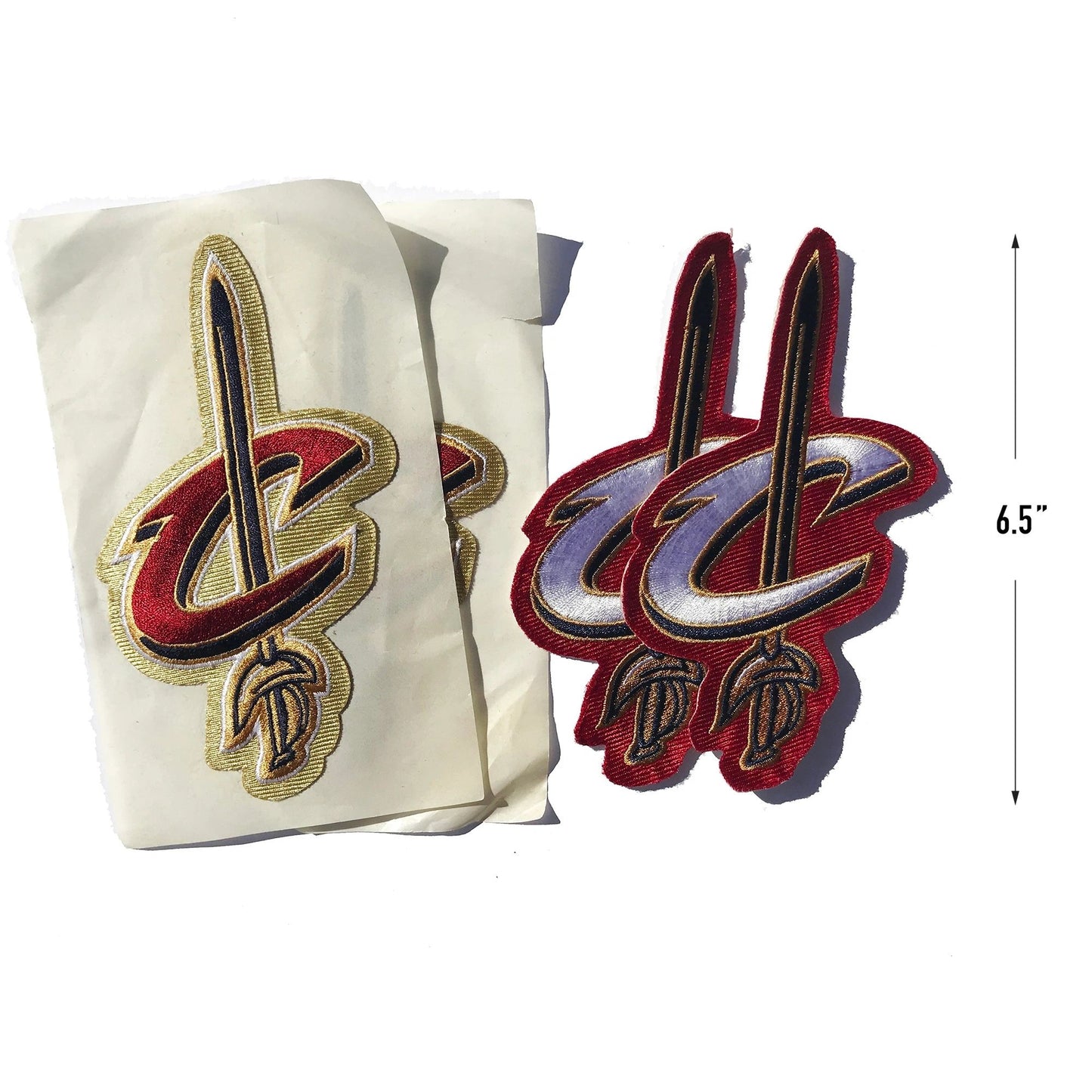 Cleveland Cavaliers Authentic NBA Embroidered 6.5" Patch