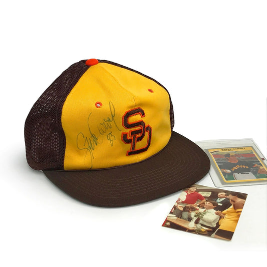 San Diego Padres Trucker Hat Signed by Steve Garvey