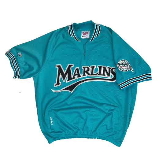 Florida Marlins Darren Daulton Majestic Authentic Game BP Jersey