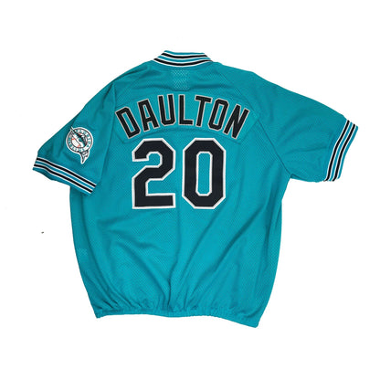 Florida Marlins Darren Daulton Majestic Authentic Game BP Jersey