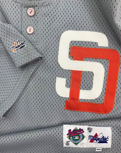 San Diego Padres Authentic Game Used Worn BP Jersey