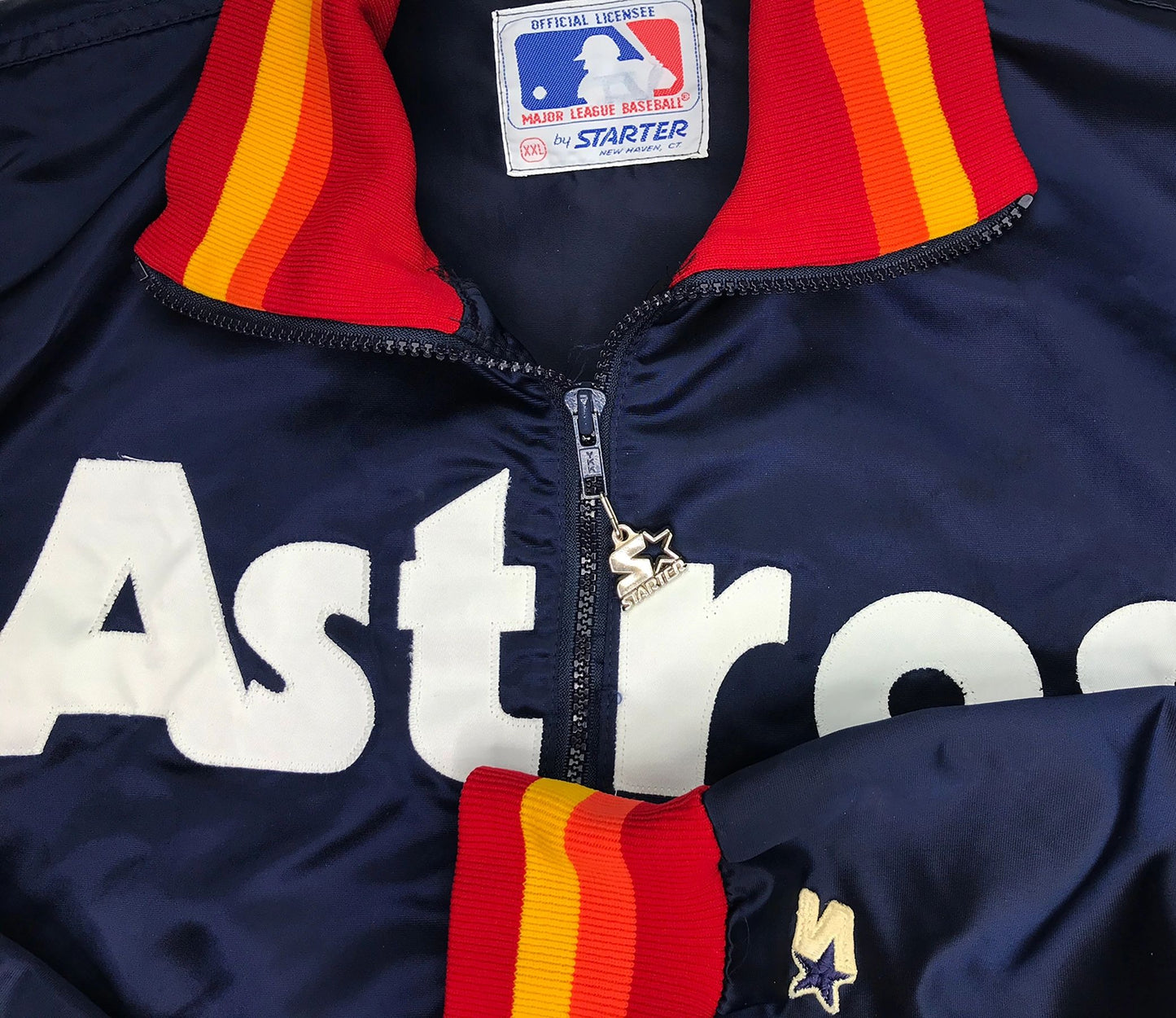 Houston Astros Starter Coaches Dugout Jacket Size XXL