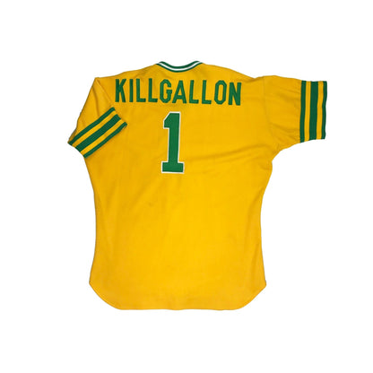 Oakland A's 1976 Authentic Mcauliffe Game Issued Worn? Jersey