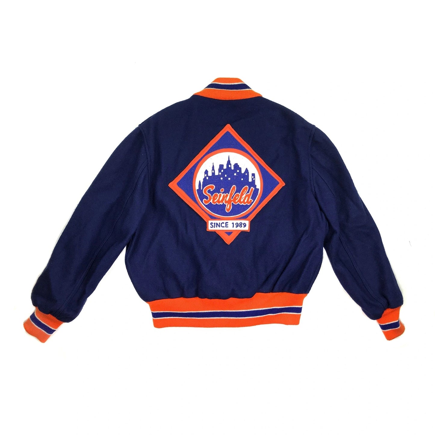 1/1 Seinfeld Wool Cast/Crew New York Mets Letterman Jacket NEW