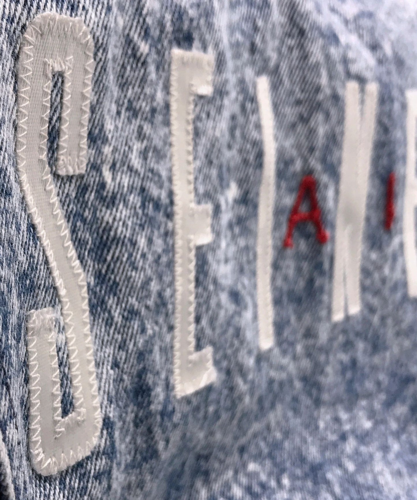 1/1 Seinfeld Nike Sample Acid Wash Denim "Air Seinfeld" Jacket