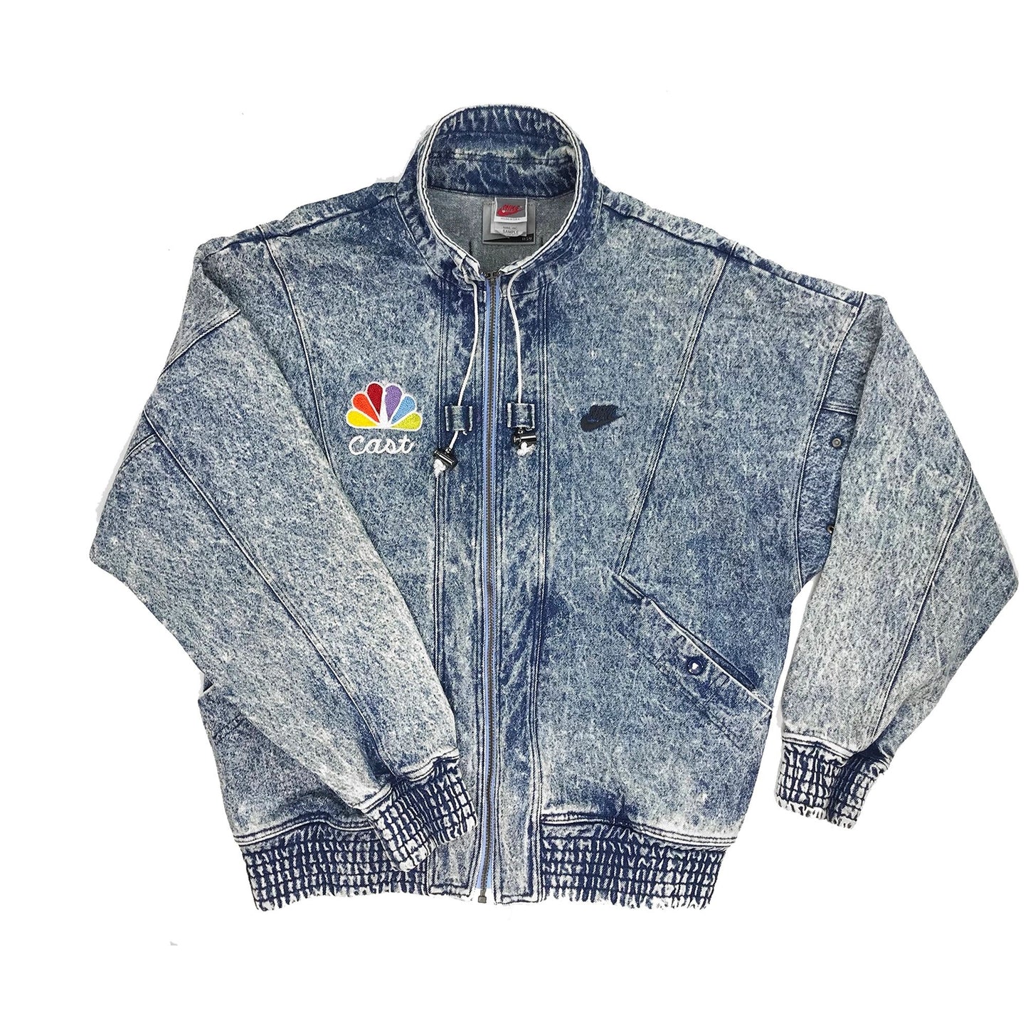 1/1 Seinfeld Nike Sample Acid Wash Denim "Air Seinfeld" Jacket