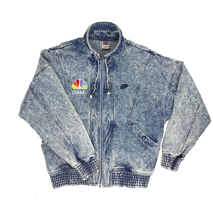 1/1 Seinfeld Nike Sample Acid Wash Denim "Air Seinfeld" Jacket