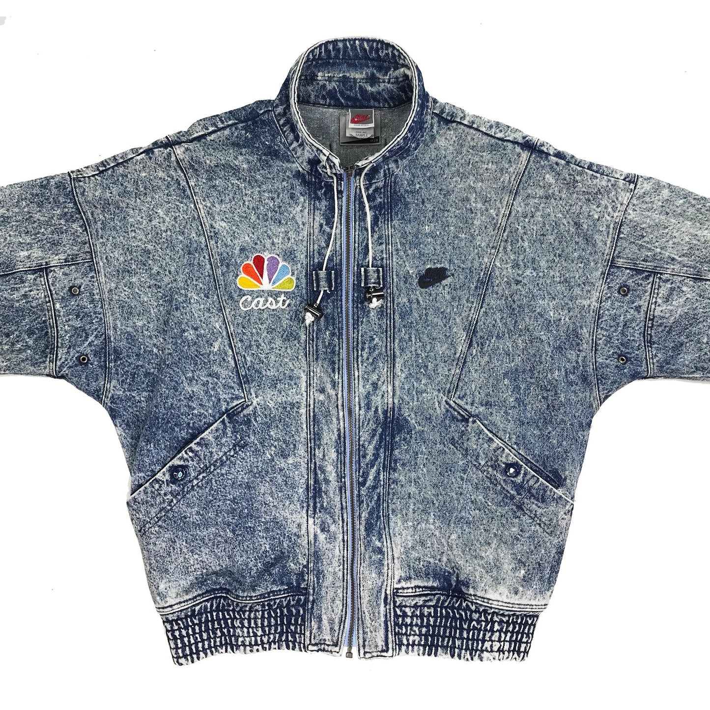 1/1 Seinfeld Nike Sample Acid Wash Denim "Air Seinfeld" Jacket