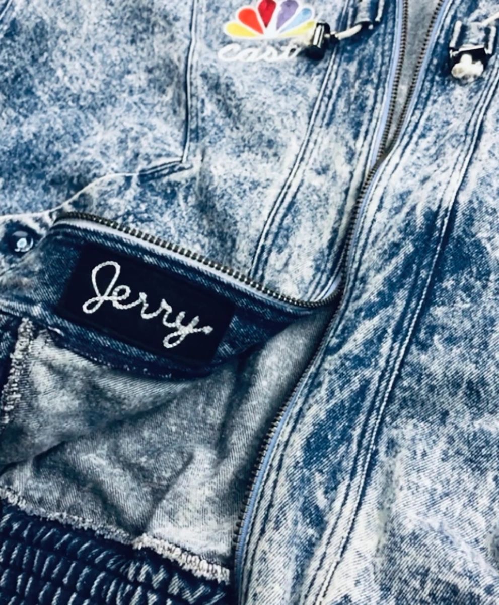 1/1 Seinfeld Nike Sample Acid Wash Denim "Air Seinfeld" Jacket