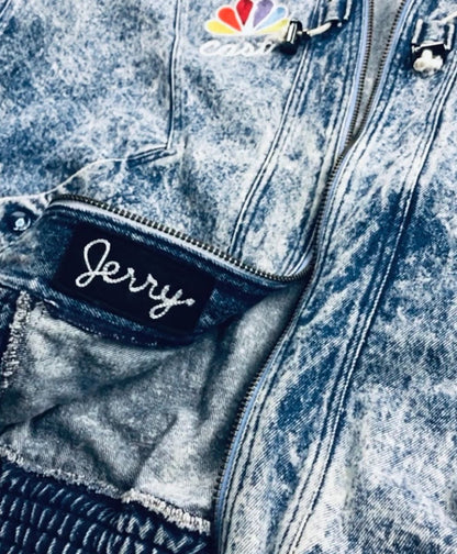 1/1 Seinfeld Nike Sample Acid Wash Denim "Air Seinfeld" Jacket