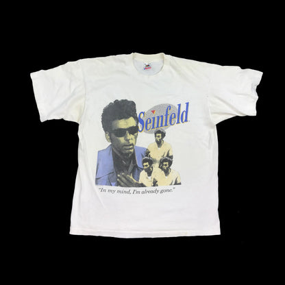 Seinfeld Original 90's Kramer T-Shirt "In My Mind, Already Gone"